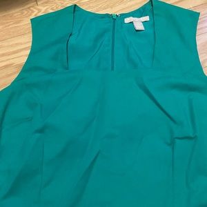 Mid-Length Kelly Green Banana Republic Dress